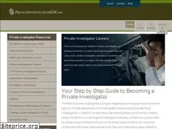 Sites similar to privateinvestigatoredu.org