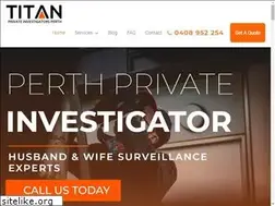Sites similar to privateinvestigatorsperth.net.au
