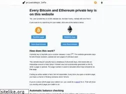 Sites similar to privatekeys.info