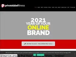 Sites similar to privatelabelfitness.com