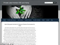 Sites similar to privatelabelherbals.com