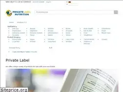 Sites similar to privatelabelnutrition.de