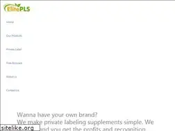 Sites similar to privatelabelsupplements.org