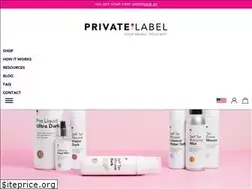 Sites similar to privatelabeltan.com