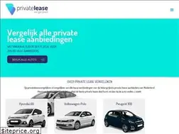 Sites similar to privateleasevergelijken.nl