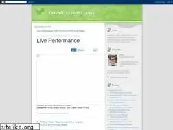 Sites similar to privatelessons.blogspot.com