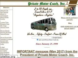 Sites similar to privatemotorcoach.com