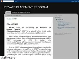 Sites similar to privateplacementprogramworld.blogspot.com
