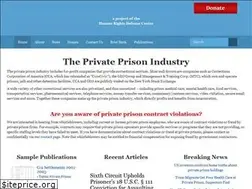 Sites similar to privateprisonnews.org