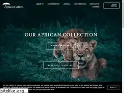 Sites similar to privatesafaris.com