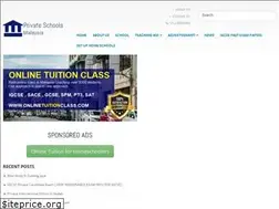 Sites similar to privateschoolsmalaysia.com