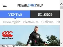 Sites similar to privatesportshop.es