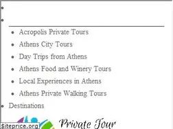 Sites similar to privatetour.gr
