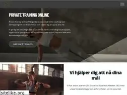 Sites similar to privatetrainingonline.se