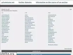 Sites similar to privatetutor.net