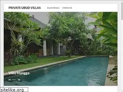 Sites similar to privateubudvillas.com
