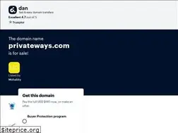 Sites similar to privateways.com