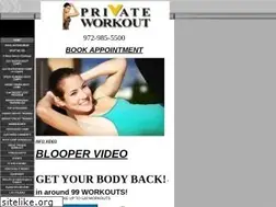 Sites similar to privateworkout.com