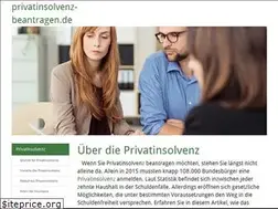 Sites similar to privatinsolvenz-beantragen.de