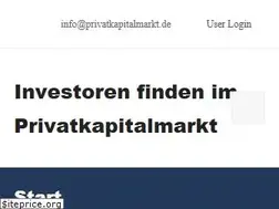 Sites similar to privatkapitalmarkt.de