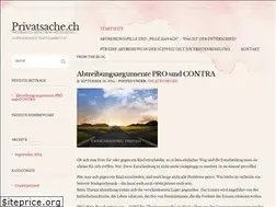 Sites similar to privatsache.ch
