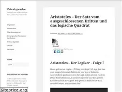 Sites similar to privatsprache.de