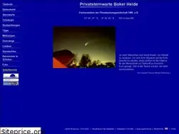 Sites similar to privatsternwarte.net