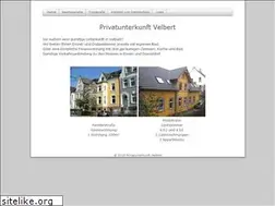 Sites similar to privatunterkunft-velbert.de