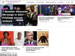 Sites similar to privilegeamoah.com