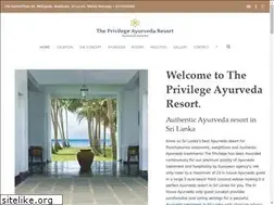 Sites similar to privilegeayurvedaresort.com