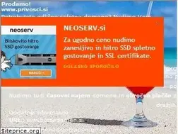 Sites similar to privosci.si