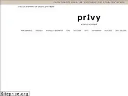 Sites similar to privyusa.com