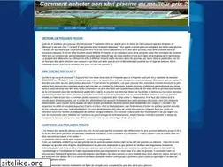 Sites similar to prix-abri-piscine.info