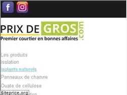 Sites similar to prix-de-gros.com