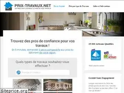 Sites similar to prix-travaux.net