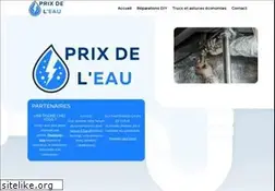 Sites similar to prixdeleau.fr