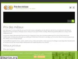 Sites similar to prixdesmetaux.fr