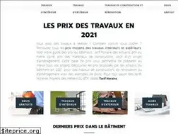 Sites similar to prixdestravaux.com