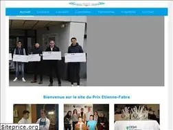 Sites similar to prixetiennefabre.fr