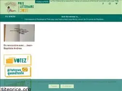 Sites similar to prixlitteraire-regionsud.fr