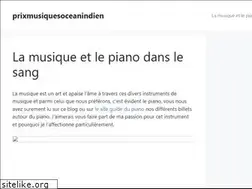 Sites similar to prixmusiquesoceanindien.com