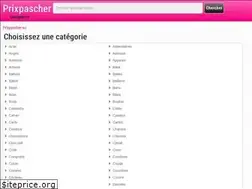 Sites similar to prixpascher.eu