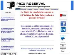 Sites similar to prixroberval.utc.fr