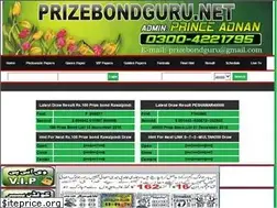 Sites similar to prizebondguru.net