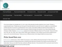Sites similar to prizebondlist.org