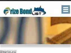 Sites similar to prizebondlist.pk