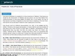 Sites similar to prizeinfo.net