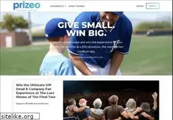 Sites similar to prizeo.com