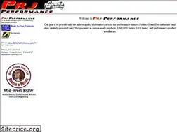 Sites similar to prjperformance.com
