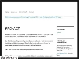 Sites similar to pro-act.com